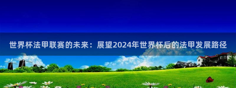 世界杯直播时间：世界杯法甲联赛的未来：展望2024年世界杯后的法甲发展路径